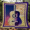 Guitar Quilt Blanket Ver 15  Quilt